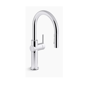 Misturador Monocomando Kohler Crue Bica Alta com Bico Extensível 22972br Cromado