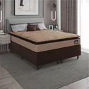 Ver imagem 1 de Cama Box Baú Queen Colchão Espuma D33 Pillow Top Van Gogh 158x198x70cm Hellen