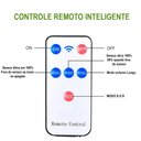 Ver imagem 3 de Luminaria Solar Camera Falsa Controle Sensor 180W Kit 4 Und Led 3 Funçoes Detecta Presença