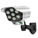 Ver imagem 6 de Luminaria Solar Camera Falsa Controle Sensor 180W Kit 4 Und Led 3 Funçoes Detecta Presença