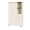 Ver imagem 4 de Quarto de Bebê Completo Berço Evolutivo e Guarda-Roupa Ananda Casatema MadeiraOriginals Bege/Off White/Mel