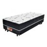 Cama Box Conjugado Solteiro com Cama Auxiliar Molas Ensacada - 1