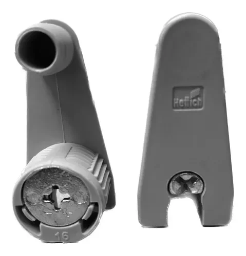 Ver mais imagens de Kit Com 100 Dispositivo Vb 36/19 Cinza Para Chapa 18mm