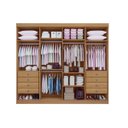 Ver imagem 3 de Guarda Roupas Casal Daymond 8pts 100% Mdf D`doro Móveis Branco