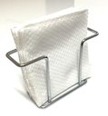 Ver imagem 2 de Porta Guardanapo de Mesa Suporte Papel Toalha Cromado Organização Cozinha