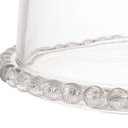 Ver imagem 4 de Prato para Bolo de Cristal 31x25cm Wolff Bolinhas