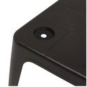 Ver imagem 3 de Mesa Plastica de Apoio com Porta Copos Preta - Mor