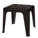 Ver imagem 1 de Mesa Plastica de Apoio com Porta Copos Preta - Mor