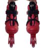 Patins Roller De 4 Rodas Vermelho + Kit de Proteção Tm:32/35 - 9