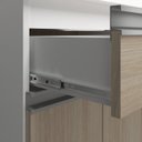 Ver imagem 7 de Gabinete de Banheiro 50cm com Lavatório e Armário Branco/Carvalho Berlin