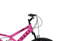 Ver imagem 4 de Bicicleta Gps 148 Dupla Suspensão e Freios V-brake, Aro 26 Aero, 36 Raias, 21 Marchas Colli Rosa