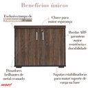 Ver imagem 7 de Conjunto Escritório: Mesa 6098 e Balcão 6169