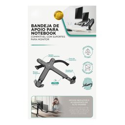 Bandeja de Apoio Preta para Notebook Elg - Fb7510s - 8