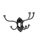 Ver imagem 1 de Peça Decorativa Gancho de Parede em Ferro Preto 17cm Xy0181 Btc