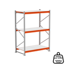 Ver imagem 2 de Mini Porta Pallet Inicial 500kg com 3 Longarinas 2,00 X 1,20 X 0,80 com Bandeja de Madeira - Ultra M