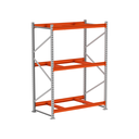 Ver imagem 3 de Mini Porta Pallet Inicial 500kg com 3 Longarinas 2,00 X 1,20 X 0,80 com Bandeja de Madeira - Ultra M