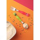Ver imagem 2 de Jogo de Talheres Infantil Colorido Tramontina Lirous 02 Peças Tramontina