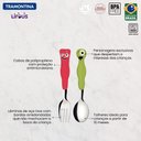 Ver imagem 3 de Jogo de Talheres Infantil Colorido Tramontina Lirous 02 Peças Tramontina