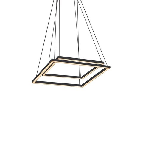 Lustre Pendente Newline Fit Led 748 Bivolt Preto 4000K Luz Neutra