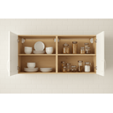 Ver imagem 1 de Armário Aéreo 60cm 2 Portas Mdf Branco