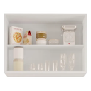 Ver imagem 3 de Armário Aéreo 60cm 2 Portas Mdf Branco