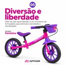 Ver imagem 5 de Bicicleta Infantil Aro 12 de Equilíbrio Nathor Fem/Masc 2+ Anos