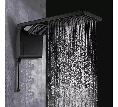 Chuveiro Acqua Duo Preto Fosco 220v/7800w Lorenzetti - 2