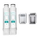 Ver imagem 1 de Kit 2 Filtros Refis Purificador Água Electrolux Pe10b Pe10x