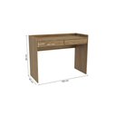 Ver imagem 2 de Escrivaninha 2 Gavetas Kappesberg Adapt N539 Cor Nogueira