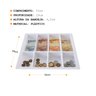 Bandeja Porta Notas e Moedas 33 X 29cm (4 Divisórias) - Branca - 6
