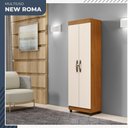 Ver imagem 2 de Multiuso New Roma 2 Portas 5 Prateleiras em Mdp Benetil Móveis
