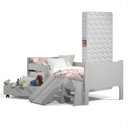 Ver imagem 1 de Mini Cama Infantil Montessoriana Bella + Colchão Cinza