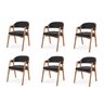 Kit 6 Cadeiras para Mesa de Jantar Gaia - 2
