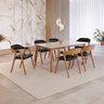 Kit 6 Cadeiras para Mesa de Jantar Gaia - 3