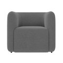 Ver imagem 4 de Poltrona Sala de Estar Decorativa Kit 2 Laguna Bouclê Cinza K01 - D'Rossi