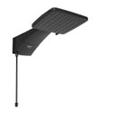 Ver imagem 1 de Chuveiro Ducha Quadratta Eletrônica Preto 7700w 220v Zagonel