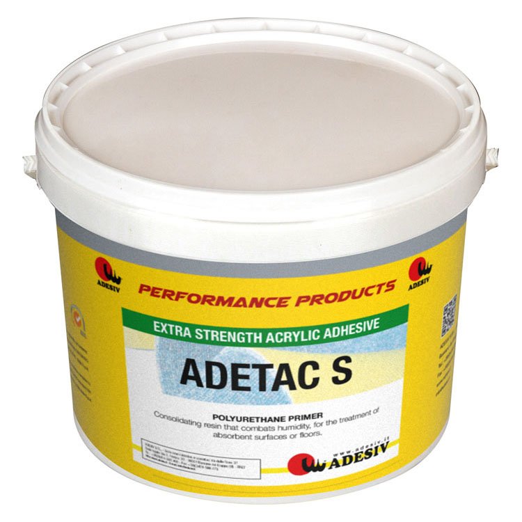 Cola para pisos VINÍLICOS - ADETAC S - 10 Kg = Rendimento 30 m² - 1