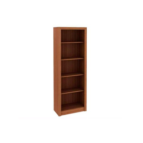 Estante Livreiro Solteiro ME4104 c/ 4 Prateleiras Amêndoa - Tecno Mobili