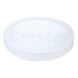 Plafon 12w Redondo Sobrepor Painel Led Nh720 - Avant Cor Amarela 3000k - 3