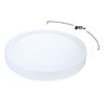 Plafon 12w Redondo Sobrepor Painel Led Nh720 - Avant Cor Amarela 3000k - 2