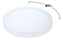 Ver imagem 2 de Plafon 12w Redondo Sobrepor Painel Led Nh720 - Avant Cor Amarela 3000k