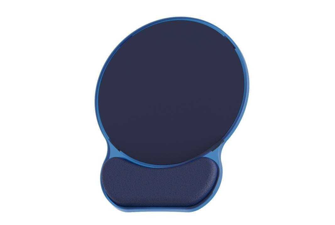 Mouse Pad Ergonômico - Office Azul