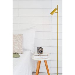 Luminária de Piso Abajur Chão Sofhie Dourada (edição Limitada) - 4