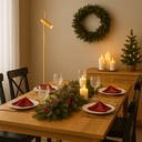 Ver imagem 4 de Luminária de Piso Abajur Chão Sofhie Dourada (edição de Natal)