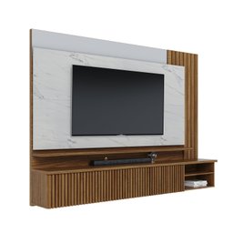 Painel para TV até 70 Polegadas com LED Ripado Ibiza Prime 220cm Yescasa - 6