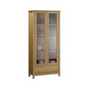 Ver imagem 3 de Estante Livreiro c iluminação 2 Portas 1Gaveta Ditália E-954 cor:diamond