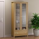 Ver imagem 1 de Estante Livreiro c iluminação 2 Portas 1Gaveta Ditália E-954 cor:diamond