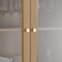 Ver mais imagens de Estante Livreiro c iluminação 2 Portas 1Gaveta Ditália E-954 cor:diamond