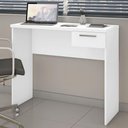 Ver imagem 4 de Mesa para Escritório Office 90cm com 1 Gaveta Branca