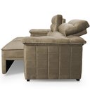 Ver imagem 6 de Sofá Retrátil Reclinável 2 Lugares com Molas 1,80m Quantum Suede Velut Tabaco - King House